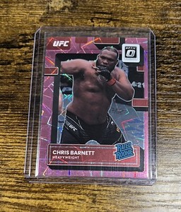 Chris Barnett 2023 Panini Donruss UFC Pink Velocity Rated Rookie /79 RC