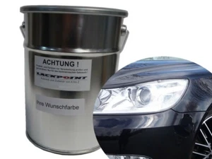3 Liter Basislack Spritzfertig geeignet für Skoda LF9R Schwarz Metallic Farbe L - Bild 1 von 1