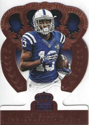2014 Crown Royale T.Y. HILTON Indianapolis Colts Bronze Die Cut # 68 - Image 1 of 2