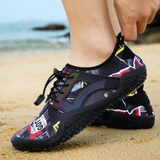 Sapatos masculinos de Água Praia Natação Aqua Sports descalço seca rápido Mergulho Surf Yoga