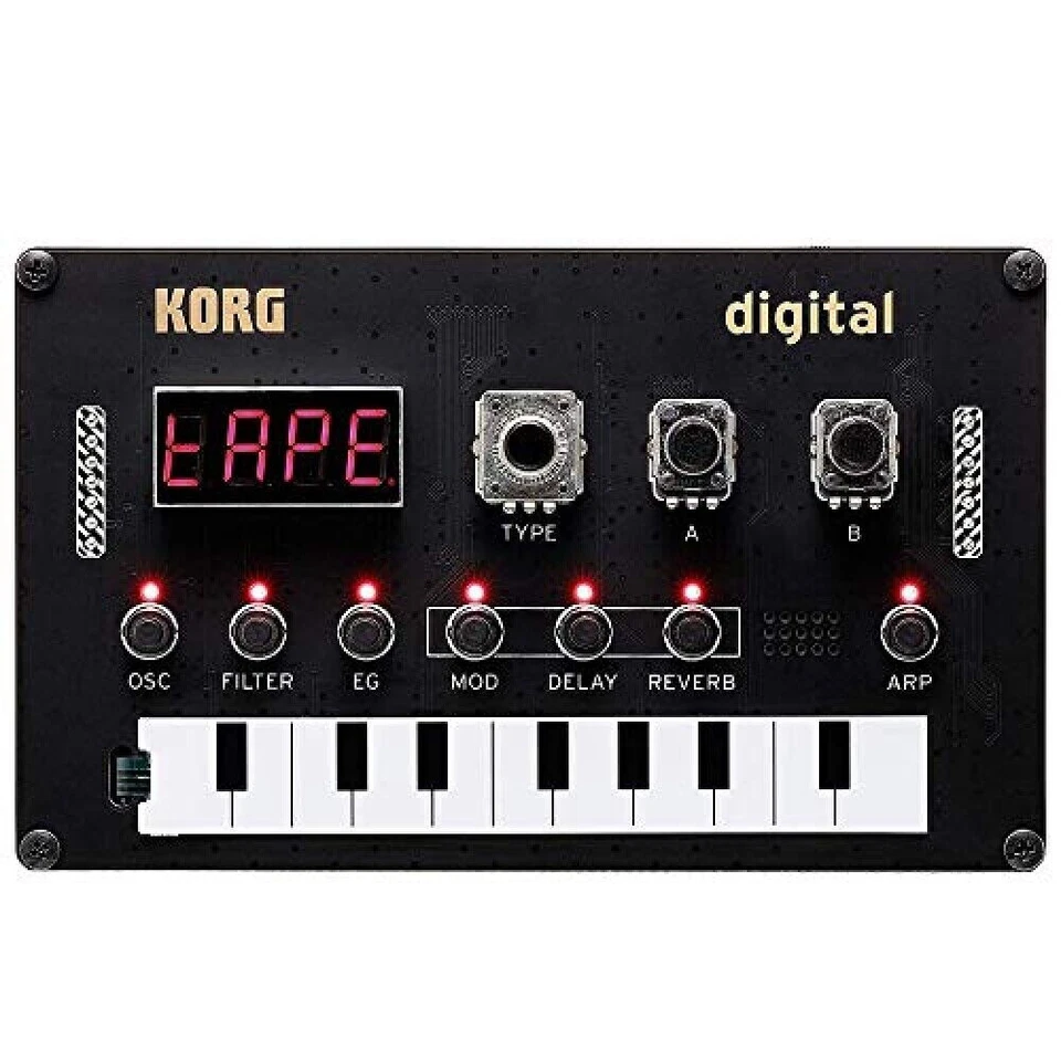 Korg NTS-1 Digitaler Synthesizer - Schwarz