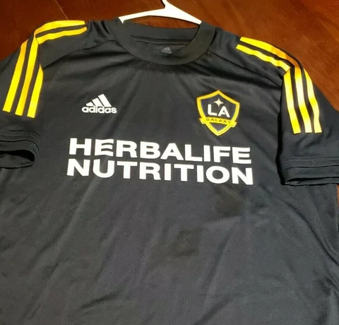 2020 LA Galaxy Authentic Training Jersey Mens Medium Cover