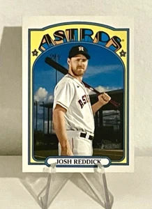 2021 Topps Heritage JOSH REDDICK High Number SP #474 Houston Astros - Picture 1 of 2