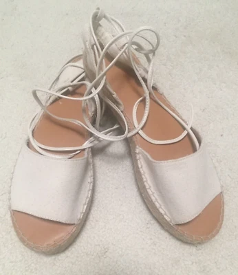 NUEVAS ESPLÉNDIDAS ALPARGATAS MUJER “MEREDITH” GLADIADOR PUNTA ABIERTA/TALLA 9M/PRECIO DE VENTA SUGERIDO POR EL FABRICANTE 135 USD Foto 1 de 4