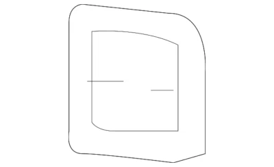 Genuine Mitsubishi 2011-2018 Outlander Outlander Sp Lwr Qtr Trim Hook 7272A001XA - Image 1 of 2