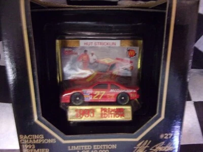 Rare 1/64 McDONALDS #27 Champions De Course NASCAR Pilote HUT STRICKLIN - Photo 1/4