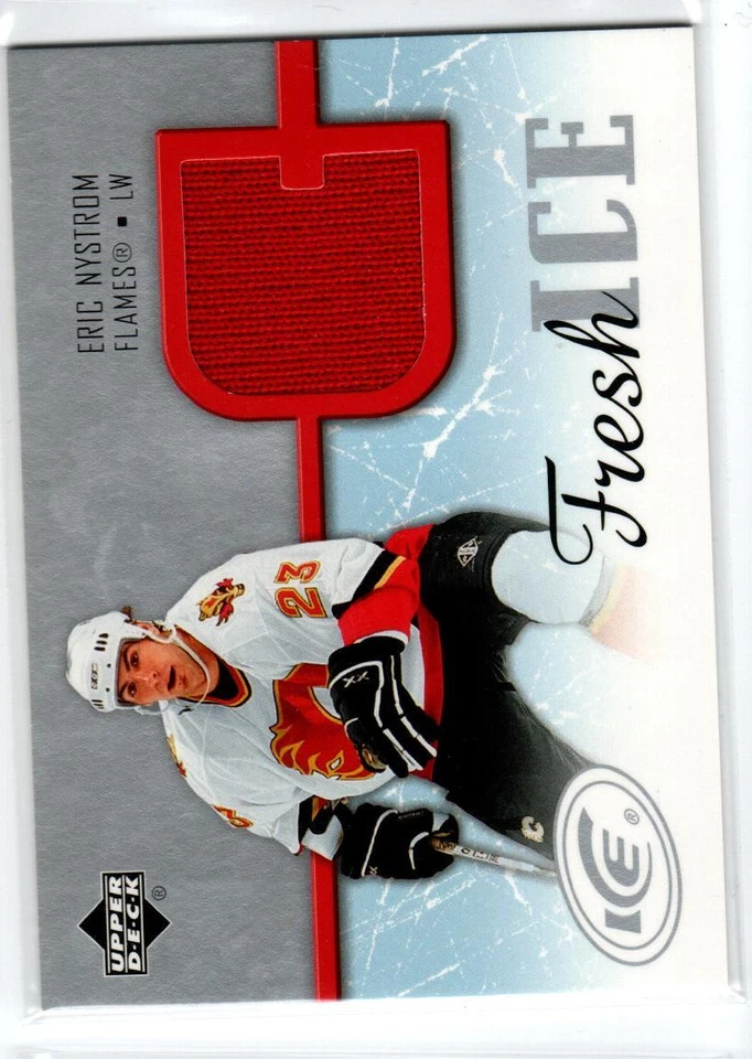 2005-06 Upper Deck Ice Fresh Ice #FIEN Eric Nystrom (ref 192683) - Image 1 of 1
