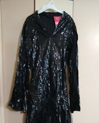 Rubie’s Womens Small Snow White & The Huntsman Queen Ravenna Black Costume Dress - Image 1 of 4