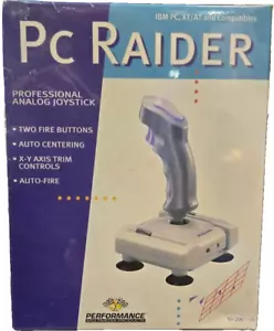 PERFORMANCE MULTIMEDIA PRODUCTS PC RAIDER ANALOG JOY STICK FROM 1997 - Picture 1 of 5