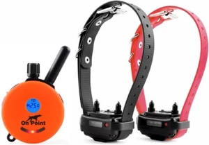E-Collar ET-302 Mini 2 Dog 1/2 Mile Range ORANGE QUICK RELEASE BELT CLIP FREE - Picture 1 of 8