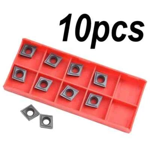 10pcs CCMT09T304-SM CCMT 3-1 SM 907 Inner hole Lathe turning Inserts CCMT09 - Picture 1 of 10
