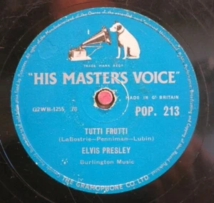 Elvis Presley 78 RPM / Blue Suede Shoes & Tutti Frutti (13-1222) - Imagen 1 de 2
