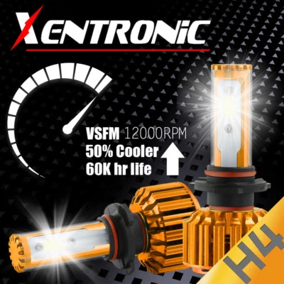 XENTRONIC LED Headlight Conversion kit H4 9003 6000K for Nissan Micra 1984-1991 - Image 1 of 4