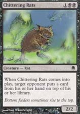 Japanese Chittering Rats ~ Lightly Played Darksteel Foreign MTG Magic UltimateMT