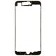 Lens Frame with Pre-Applied Hot Glue for Apple iPhone 7 Plus Black Glass Screen