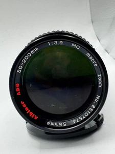Canon FD MOUNT ALBINAR ADG 80-200mm 1:3.9 MC Macro Zoom Lens MINT!!! - Picture 1 of 3