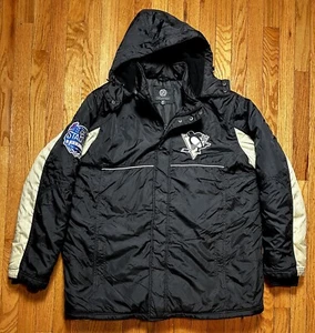 Vintage Pittsburgh Penguins G-III NHL Stadium Series Hooded Coat Men’s Large - Picture 1 of 10