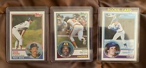 1983 Topps Baseball Complete Set  Baseball Cards 1-792 GwynnSandbergBoggs NM-MT