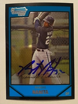 Ricardo Nanita Signed Bowman #BC82 2007 Card Chicago White Sox Auto MLB RAD - Image 1 of 2