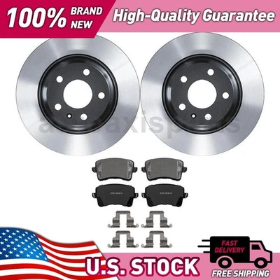 Juego de 3 pastillas de freno de disco trasero Wagner rotor de freno de disco para Audi A4 2009-2016 Foto 1 de 4