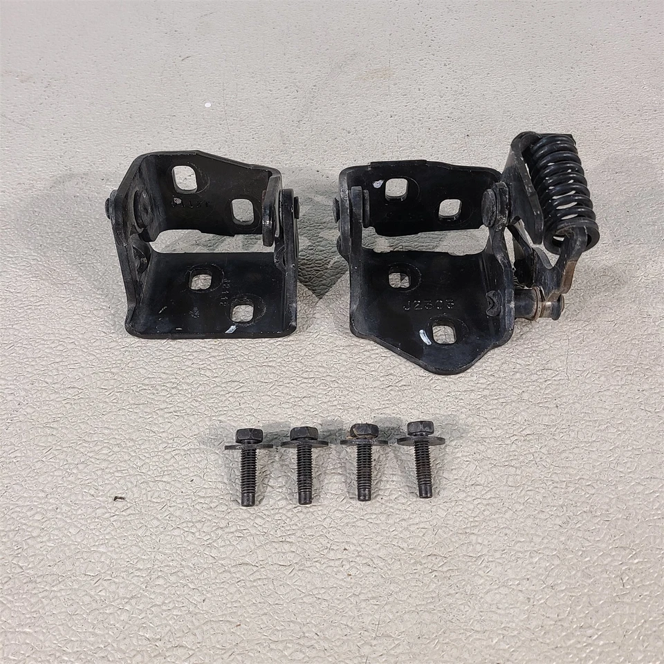 05-13 Corvette C6 conjunto de dobradiça de porta de passageiros par superior inferior fabricante de equipamento original Aa7411 - Imagem 1 de 4