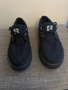 T.U.K. Twill Creeper w/ Interlace D Ring Lace Up Shoes Men’s 8 Women’s 10 - Picture 1 of 10