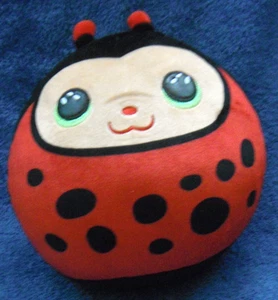 *2411* Ty - Squish-a-Boos - Izzy the Lady bug- cushion - approx. 20cm - plush - Picture 1 of 5