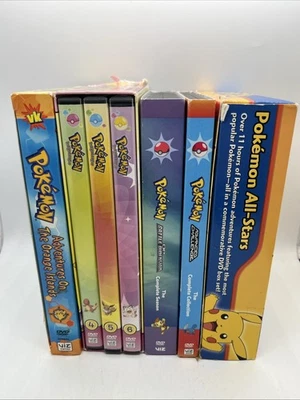 Pokémon Series DVD Collection Movies Box Set Mixed Lot - Immagine 1 di 4