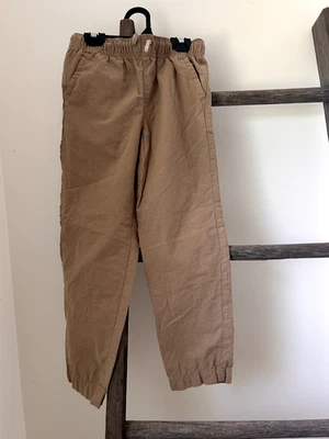 Chicos Jumping Frijoles Marrón/Tostado Cintura Elástica Jogggers Talla 6 Con Bolsillos Foto 1 de 4