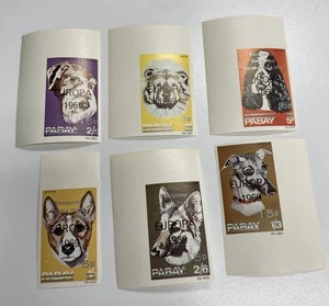 Reino Unido local Isla de Pabay MNH como nuevo nunca bisagras perros Europa 1969 sobreimpresión imperfecto - Imagen 1 de 1