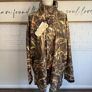 H/H workwear XXL Mens Rain coat Camo w/hood Advantage Max4-HD - Picture 1 of 9