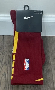 Calze Nike NBA Team Issued Quick Grip Crew Cleveland Cavaliers - Large - Nuove - Foto 1 di 4