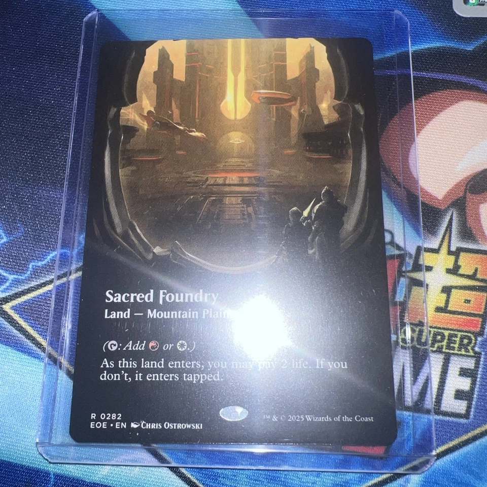 X1 Sacred Foundry EOE Edge of Eternities MTG 282 M/NM 1x - Imagem 1 de 1