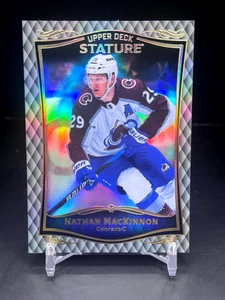 2024-25 Upper Deck Stature - Nathan MacKinnon #5 - 2023-24 Update - Picture 1 of 2