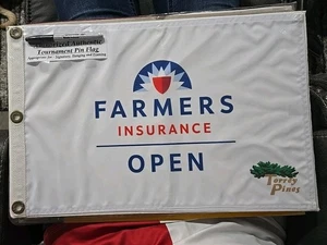 Farmers Insurance Open Golf Flag 2023 Torrey Pines, Neu - Bild 1 von 5