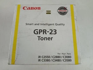 New Canon GPR-23 Yellow Toner Cartridge For iR C2550/C2880/C3080 - Picture 1 of 6