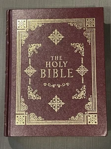 The Holy Bible: Illuminated Family Edition, King James Version, Very Good Cond - Imagen 1 de 20