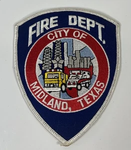 City Of Midland Texas Fire Department Patch - Picture 1 of 2