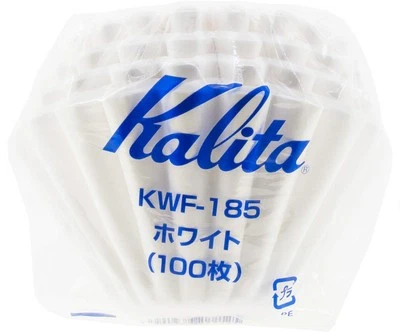 Kalita Wave Paper Coffee Filters I Larger Size 185 I 100 Count I Speci - Image 1 of 4