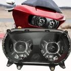 Dual Led Headlight Headlamp Projector High/Low Beam For Road Glide 2015-2023