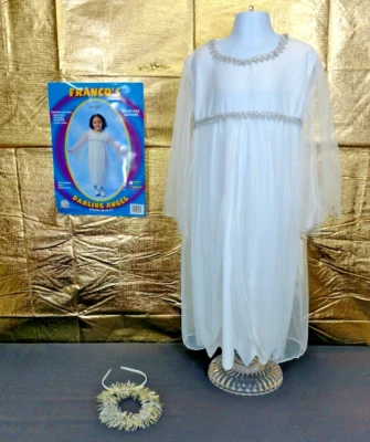 Disfraz de ángel de la guarda angelical para niños pequeños Navidad niñas 2-4 Foto 1 de 4