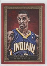2013-14 Panini Court Kings Portraits Red Framed /25 George Hill #33