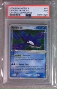 Pokemon PSA 7 NM Kyogre ex 95/100 EX Crystal Guardians Ultra Rare Holo 2006 - Picture 1 of 2