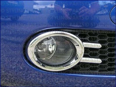 MARCO DE FAROS ANTINIEBLA CROMO 2006 a aprox. 2012 PARA VW NEW BEETLE  - Imagen 1 de 4