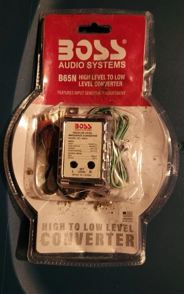Boss High Low Level Impedance Converter Model B65N - Image 1 of 1