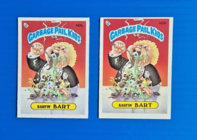 Topps Garbage Pail Kids 4th  Series  162b BARFIN' BART (2 varieties) - Image 1 of 2