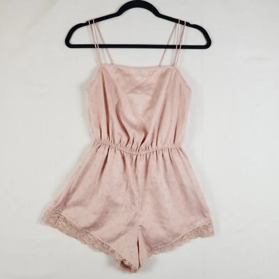 Mameluco para dormir Gilly Hicks para mujer X-pequeño corazón encaje rubor rosa *defecto de Hollister Foto 1 de 4