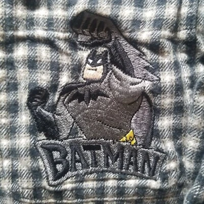 Franela vintage y2k Batman Warner Bros Studio niño pequeño talla 2T, blanco y negro Foto 1 de 4