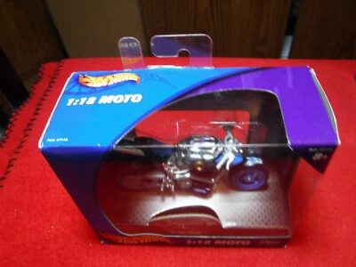 Moto Hot Wheels Motorcycle Co. Metal Collection X-Blade 2003 1:18 azul nuevo en caja G2880 Foto 1 de 3