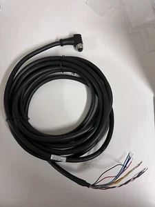 COGNEX CBL-05P2-R1 / CBL05P2R1 M12 12 Pin Socket Angled 90 Degree Camera Cable - Picture 1 of 3